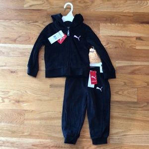 Toddler Puma two piece jogging suit